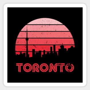 Retro Sunset Toronto Sticker